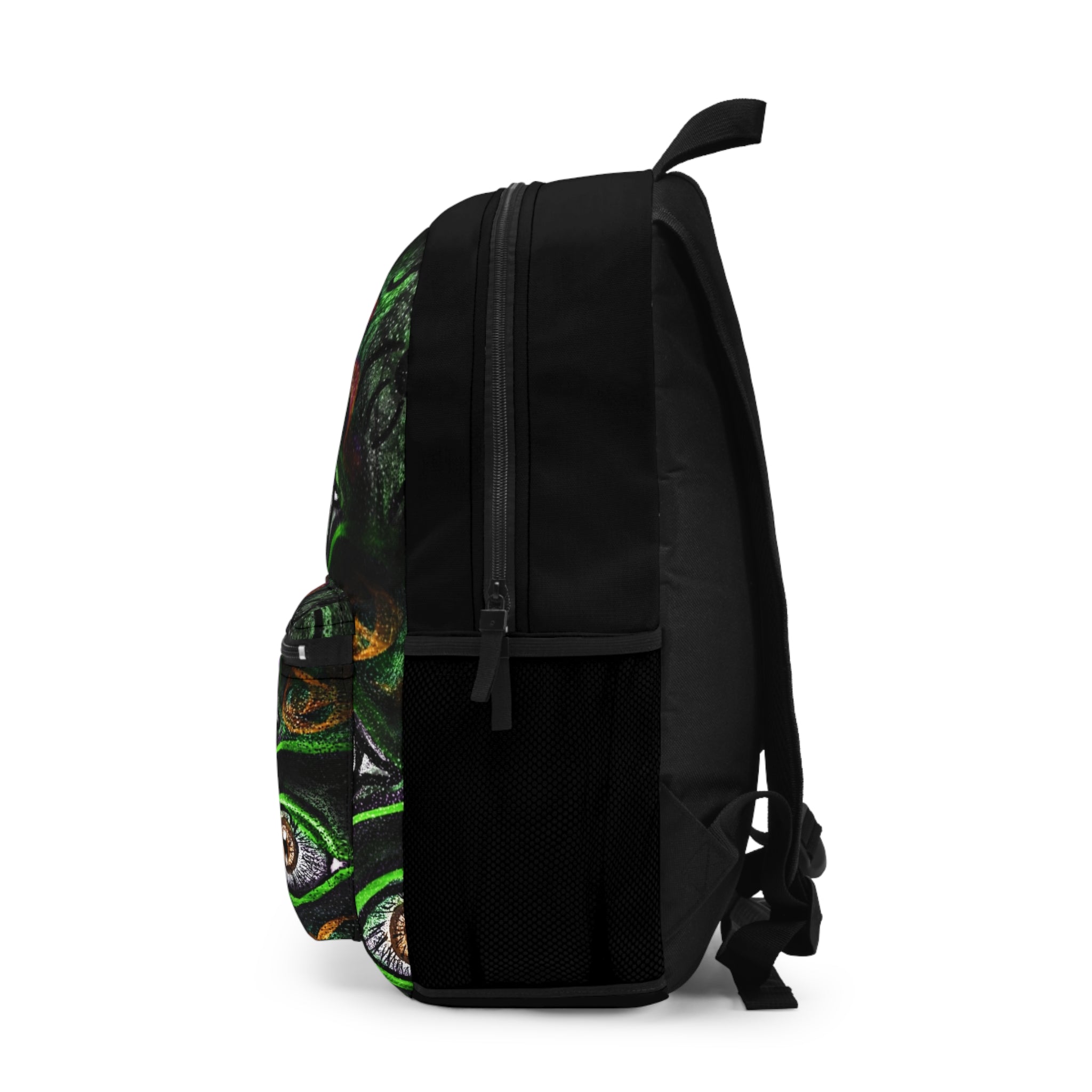 Gothic Eye Skull Backpack, Alternative Fashion Bag, Perfect for Halloween, Edgy Gift for Teens, Unique School Bag, Spooky Accessory