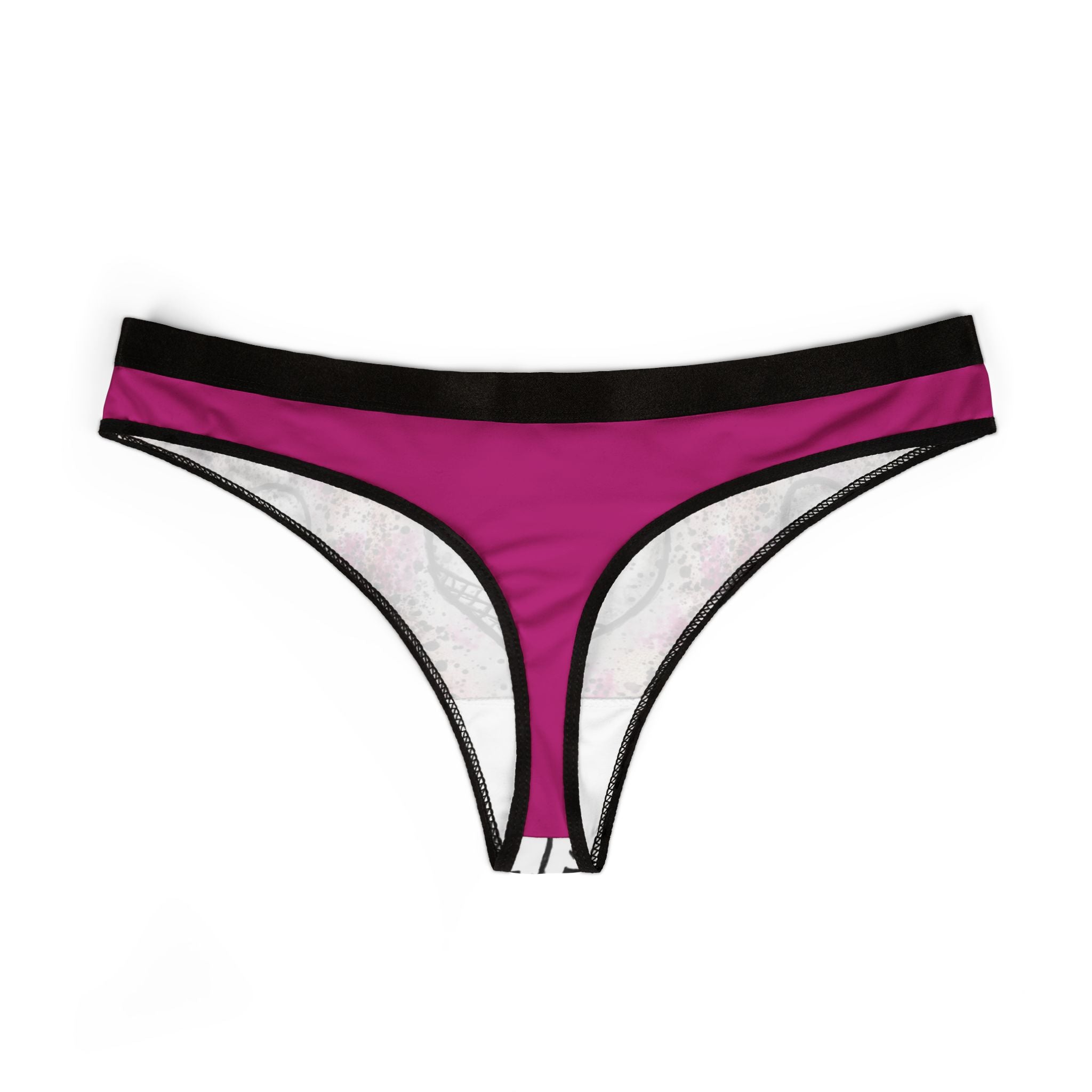 Colorful Women's Thongs, Cute Lingerie, Gift for Her, Valentine's Day, Colorful Underwear, AOP Intimates, Funky Lace