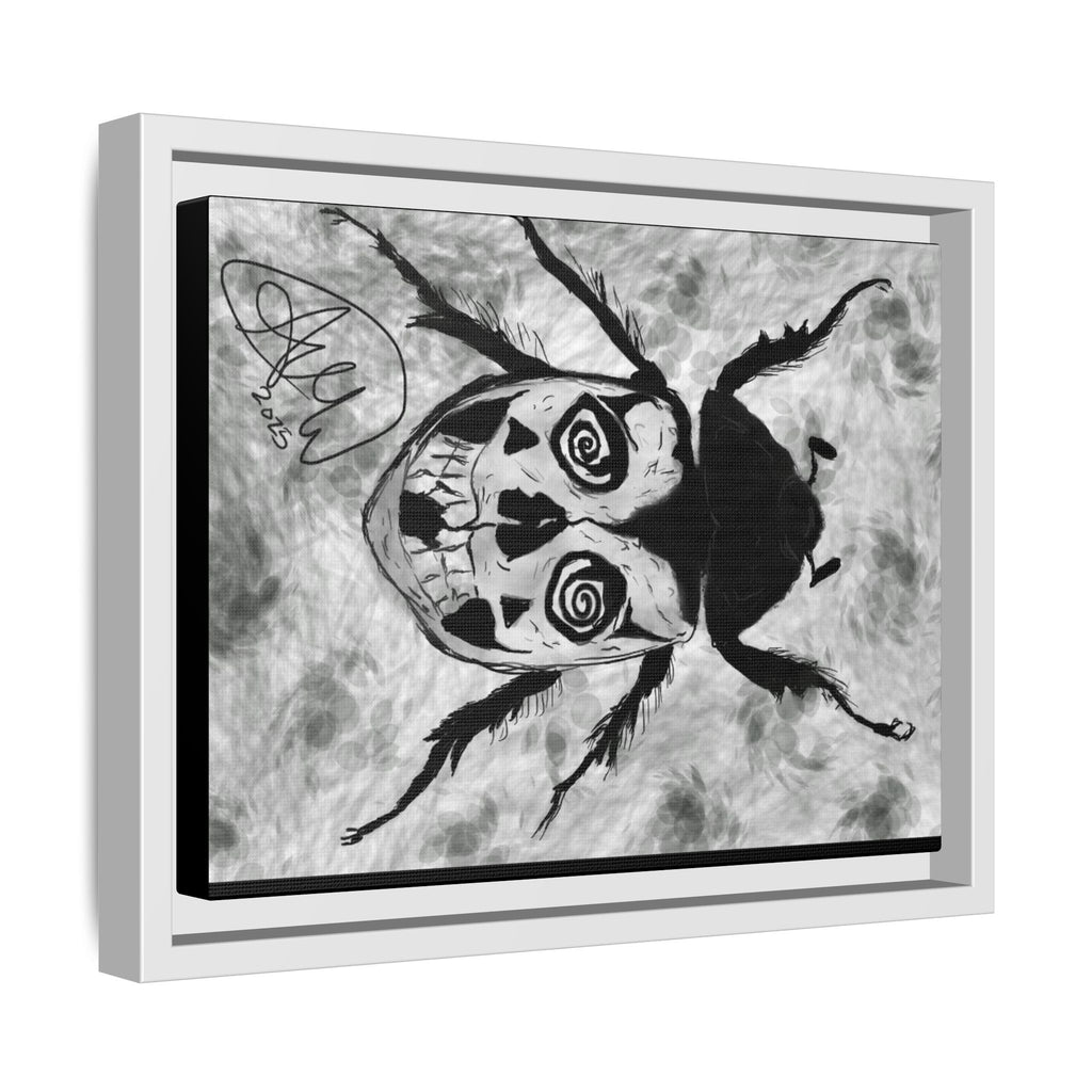 Unique Framed Art Print, Edgy Home Decor, Goth Wall Art, Modern Aesthetic, Gift for Art Lovers, Alternative Style Decoration