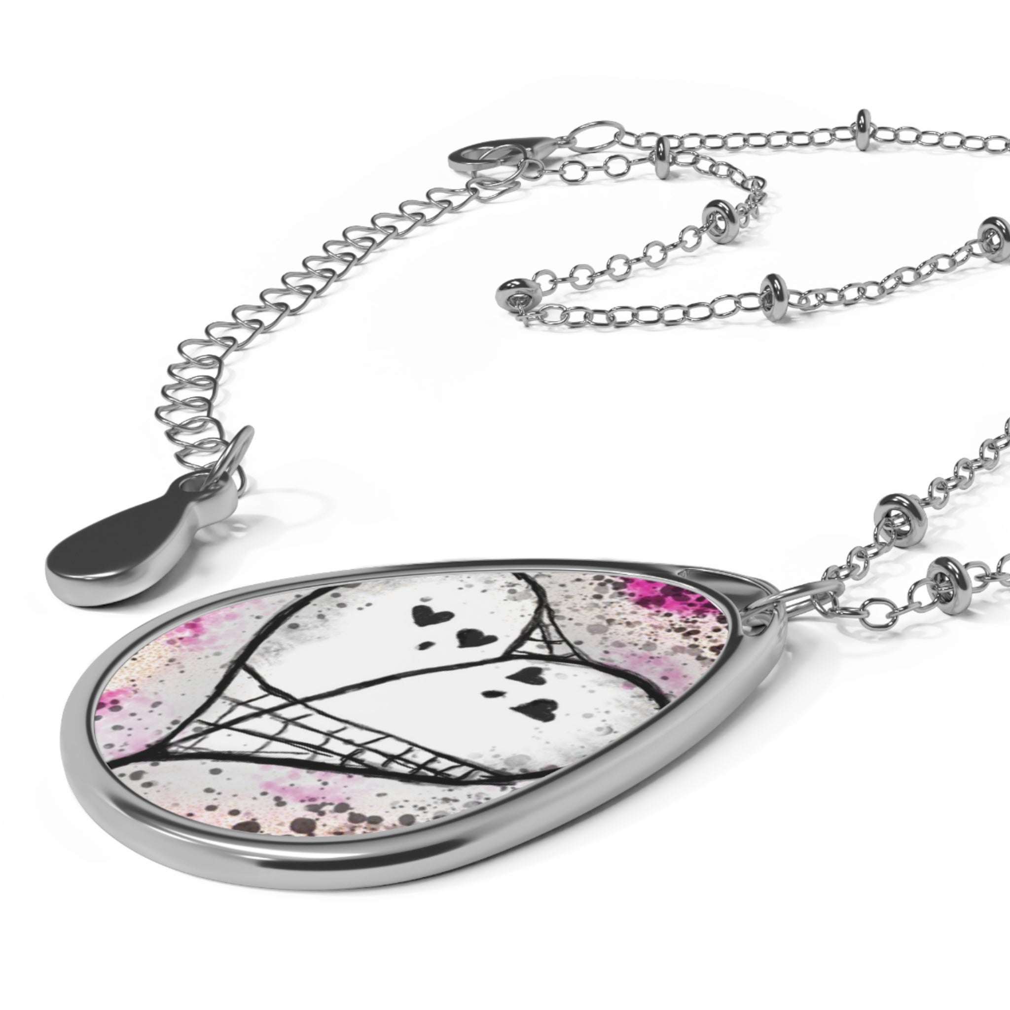 Romantic Heart Pendant Necklace, Love Jewelry Gift, Graduation, Anniversary, Valentine's Day, Friendship Gifts, Customizable Necklace