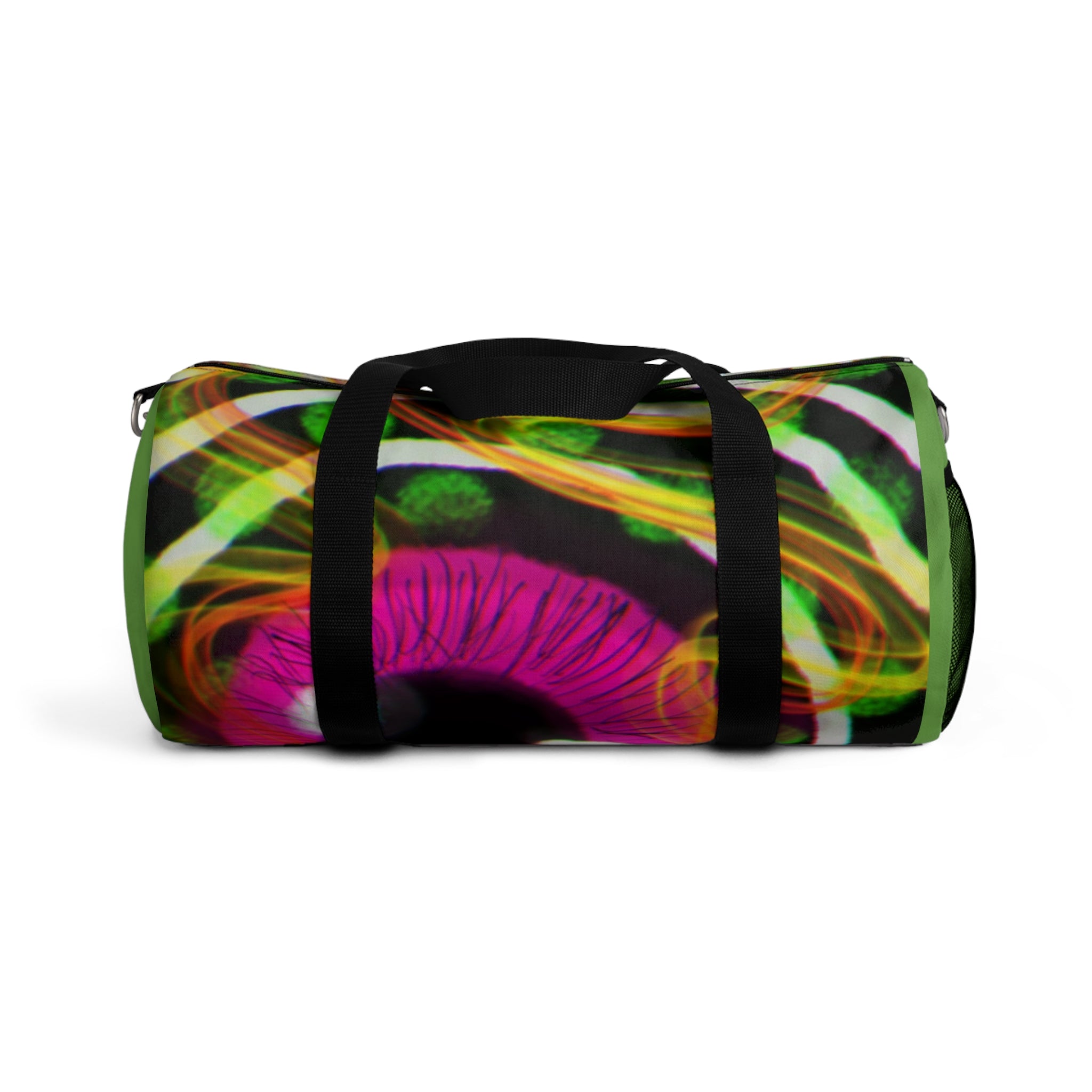 Vibrant Eye-Design Duffel Bag - Stylish Travel Companion, Gym Bag, Weekend Getaway, Multipurpose Tote, Eye-Catching Fitness Gear