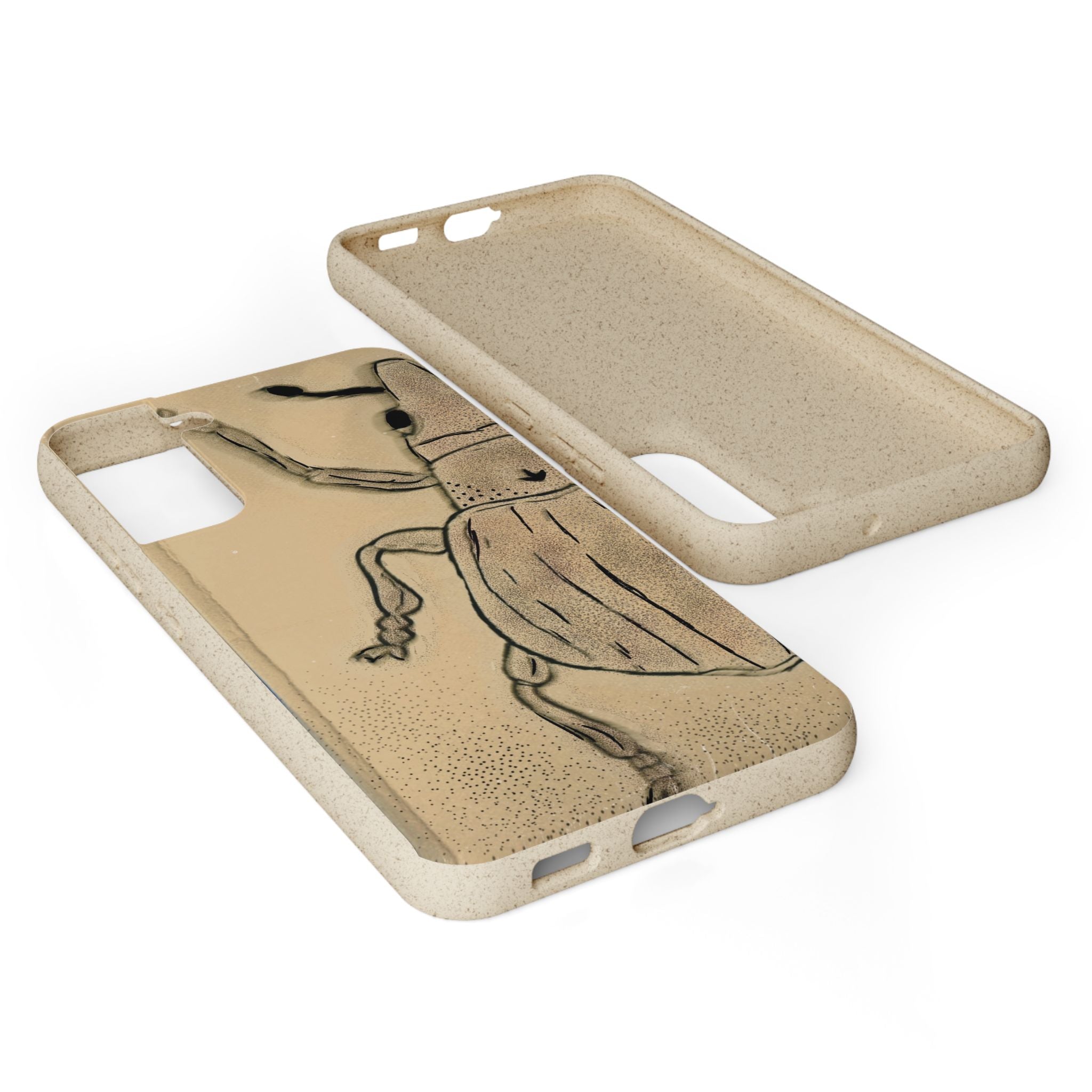 Biodegradable Phone Cases with Beetle Design, Eco-Friendly Cell Phone Accessory, Sustainable Gift for Nature Lovers, Perfect for Earth [...]