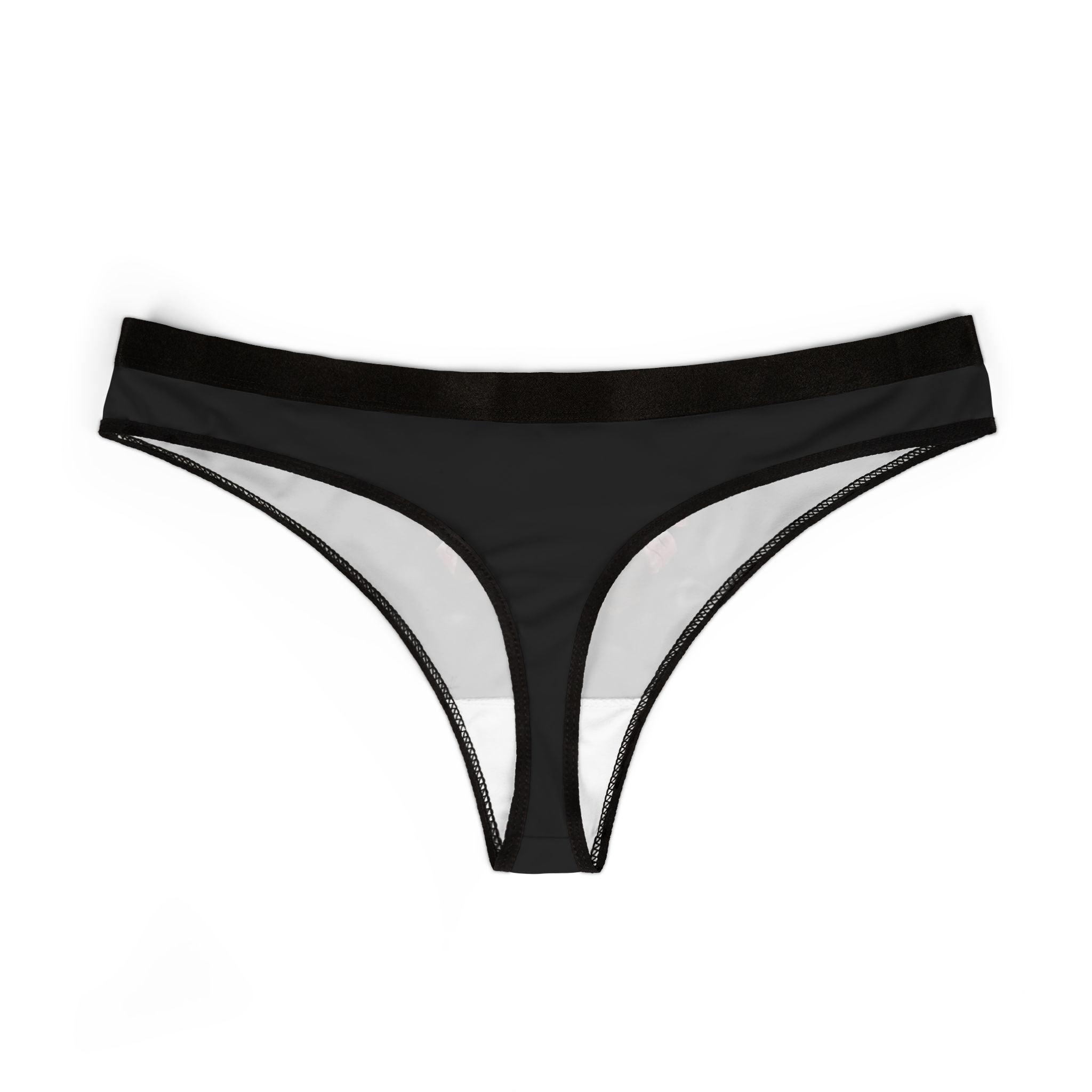 Elegant Floral Women's Thongs, Comfortable Everyday Underwear, Perfect Gift for Anniversaries, Valentine's Day, Bridal Shower