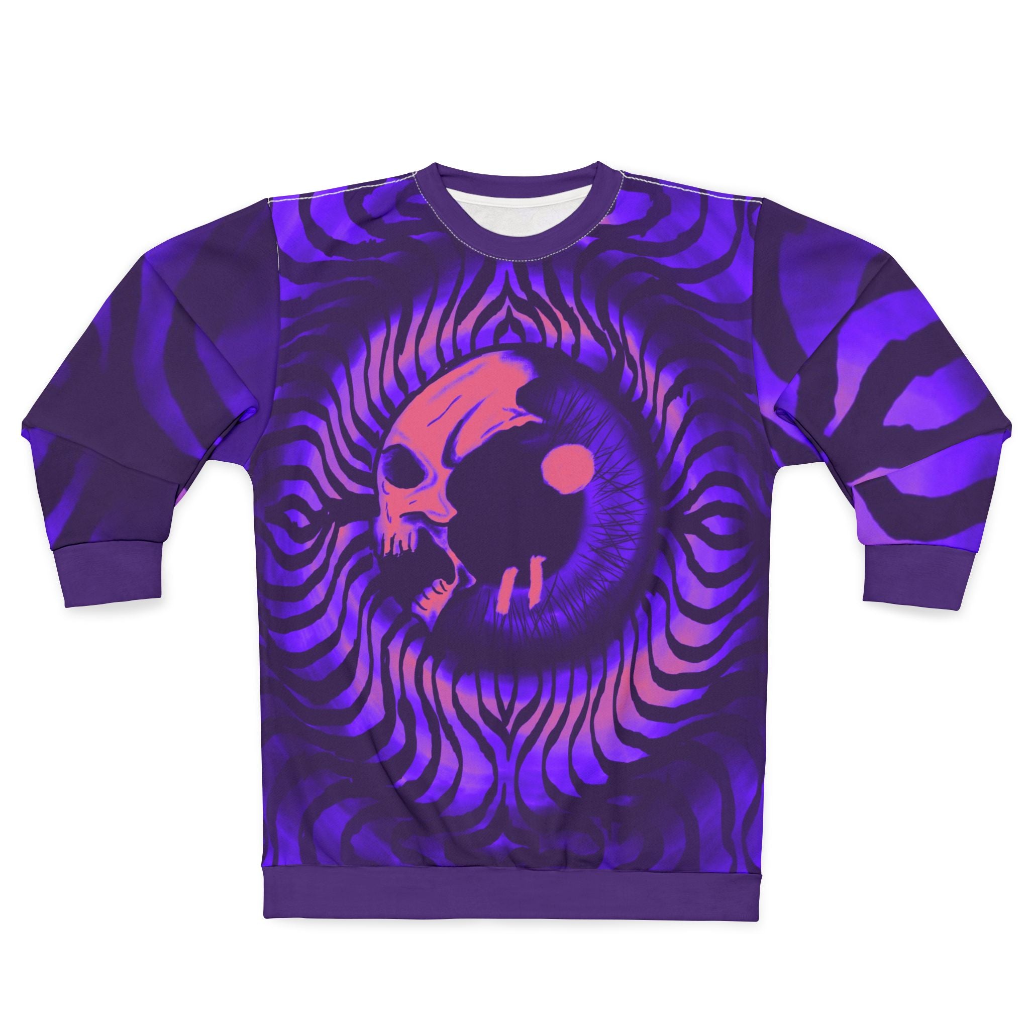 Vibrant Skull Graphic Unisex Sweatshirt, Cozy Halloween Sweatshirt, Retro Style Crewneck, Unique Gift for Music Lovers, Stylish [...]