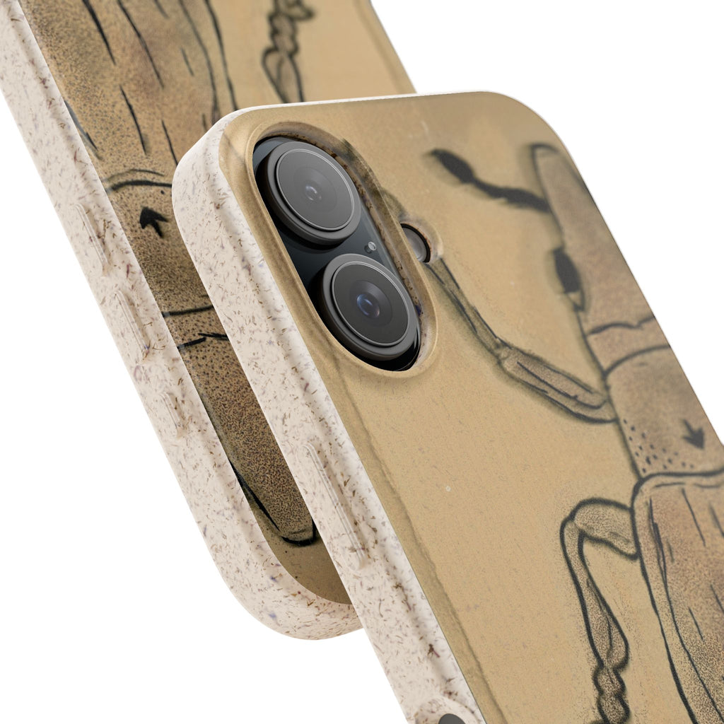 Biodegradable Phone Cases with Beetle Design, Eco-Friendly Cell Phone Accessory, Sustainable Gift for Nature Lovers, Perfect for Earth [...]