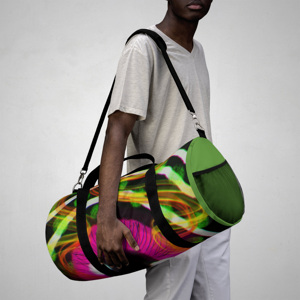 Vibrant Eye-Design Duffel Bag - Stylish Travel Companion, Gym Bag, Weekend Getaway, Multipurpose Tote, Eye-Catching Fitness Gear