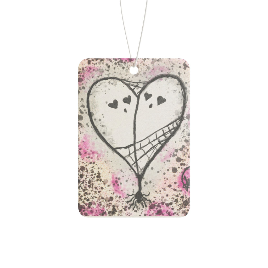 Romantic Heart Car Air Freshener, Cute Car Decor for Lovebirds, Valentine's Day Gift, Sweetheart Car Accessory, Home Fragrance