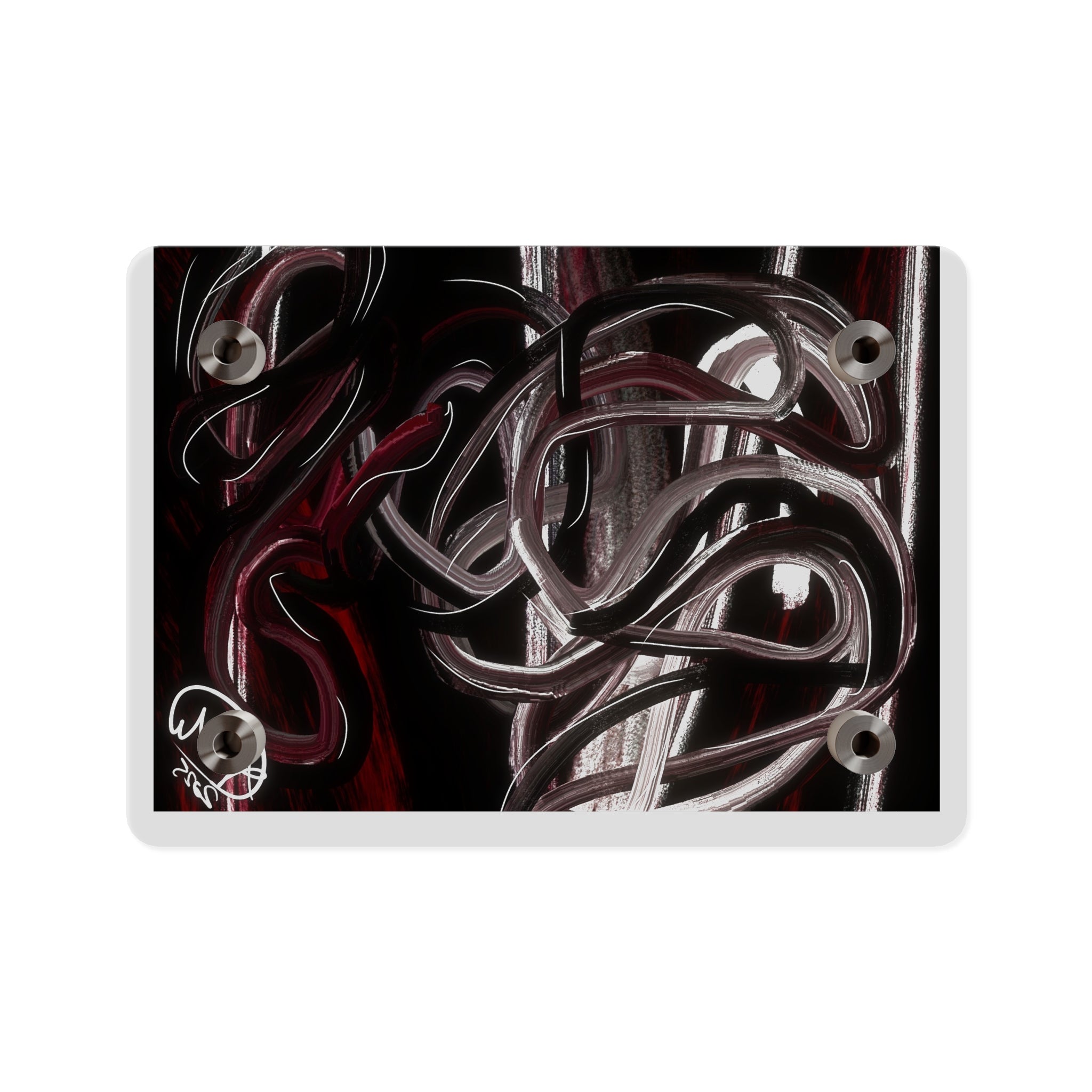 Modern Abstract Acrylic Wall Art Panels, Contemporary Home Decor, Unique Gift for Art Lovers, Stylish Wall Decor, Holiday Gift Idea