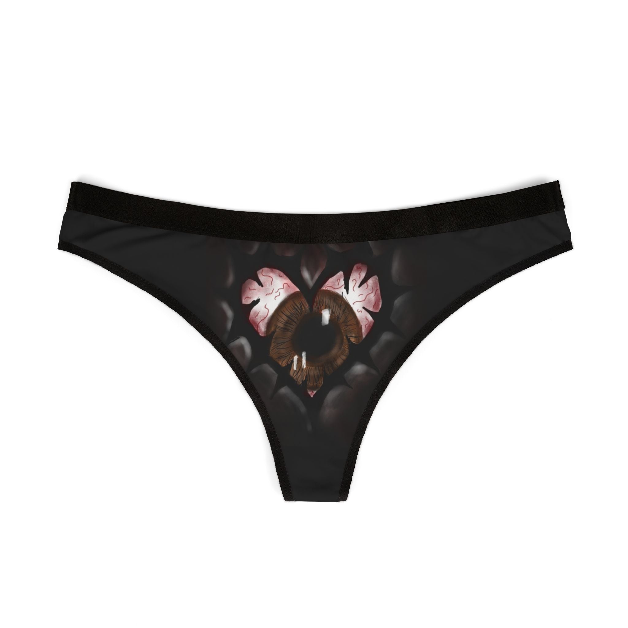 Elegant Floral Women's Thongs, Comfortable Everyday Underwear, Perfect Gift for Anniversaries, Valentine's Day, Bridal Shower