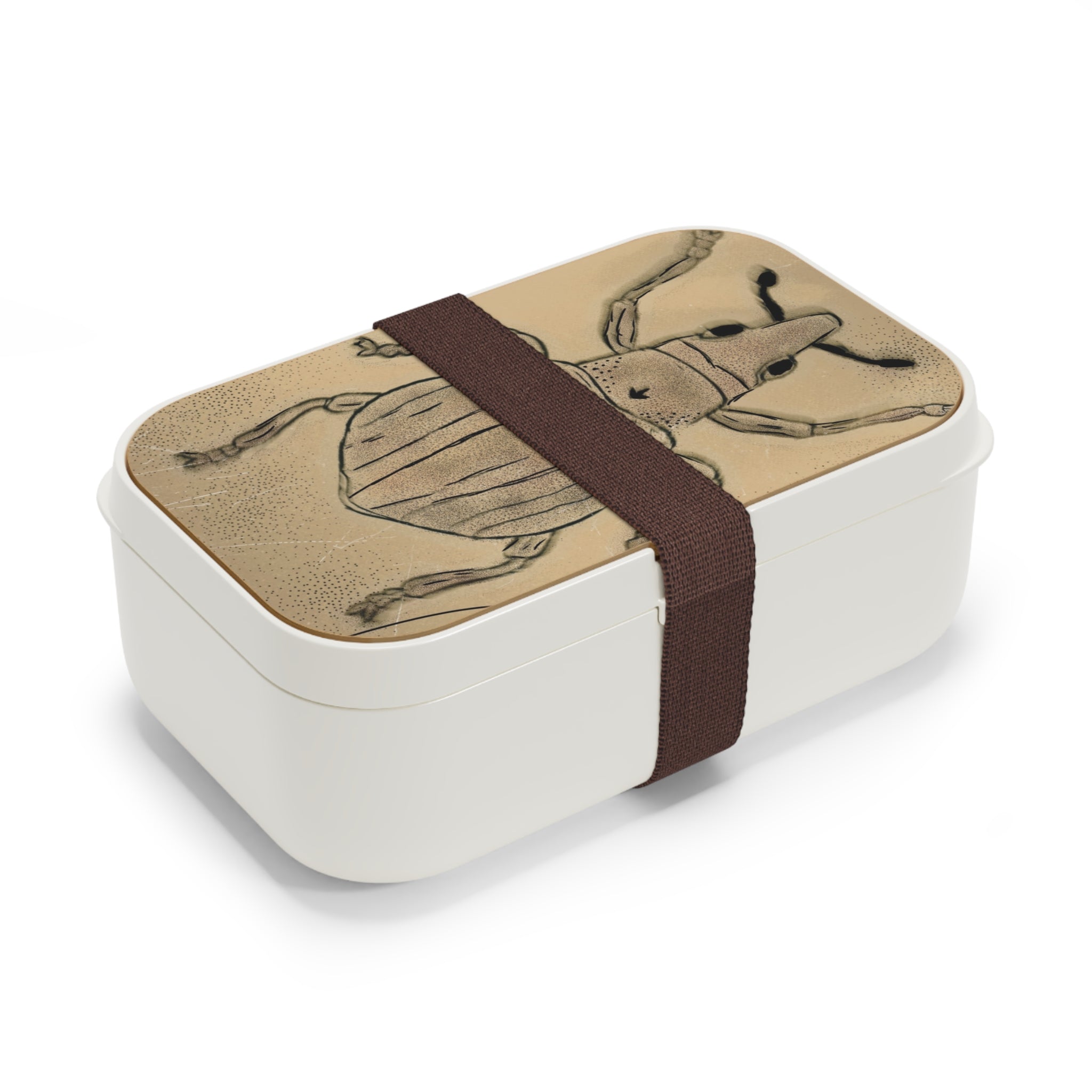 Artistic Beetle Bento Lunch Box | Eco-Friendly Meal Prep Container, School Lunch, Unique Gift for Kids & Adults, Insect Lover's Lunchbox