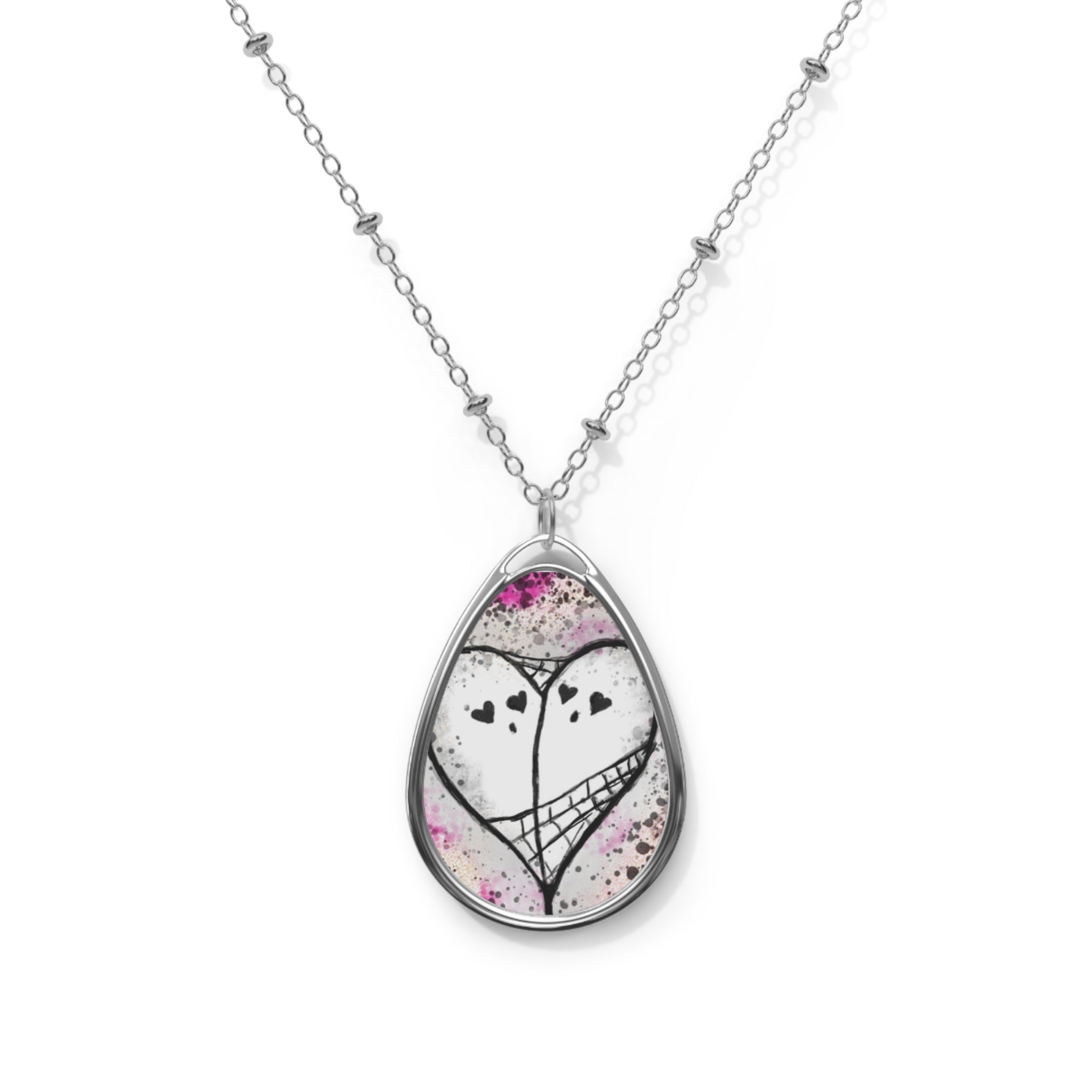 Romantic Heart Pendant Necklace, Love Jewelry Gift, Graduation, Anniversary, Valentine's Day, Friendship Gifts, Customizable Necklace