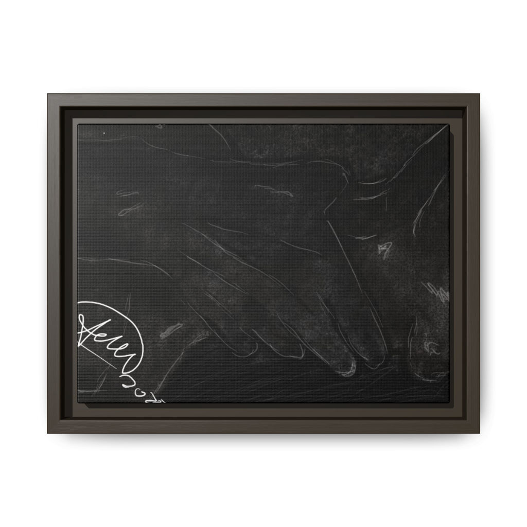 Framed Matte Canvas Artwork, Modern Home Decor, Unique Gift for Art Lovers, Wall Art for Living Room, Stylish Interior Design