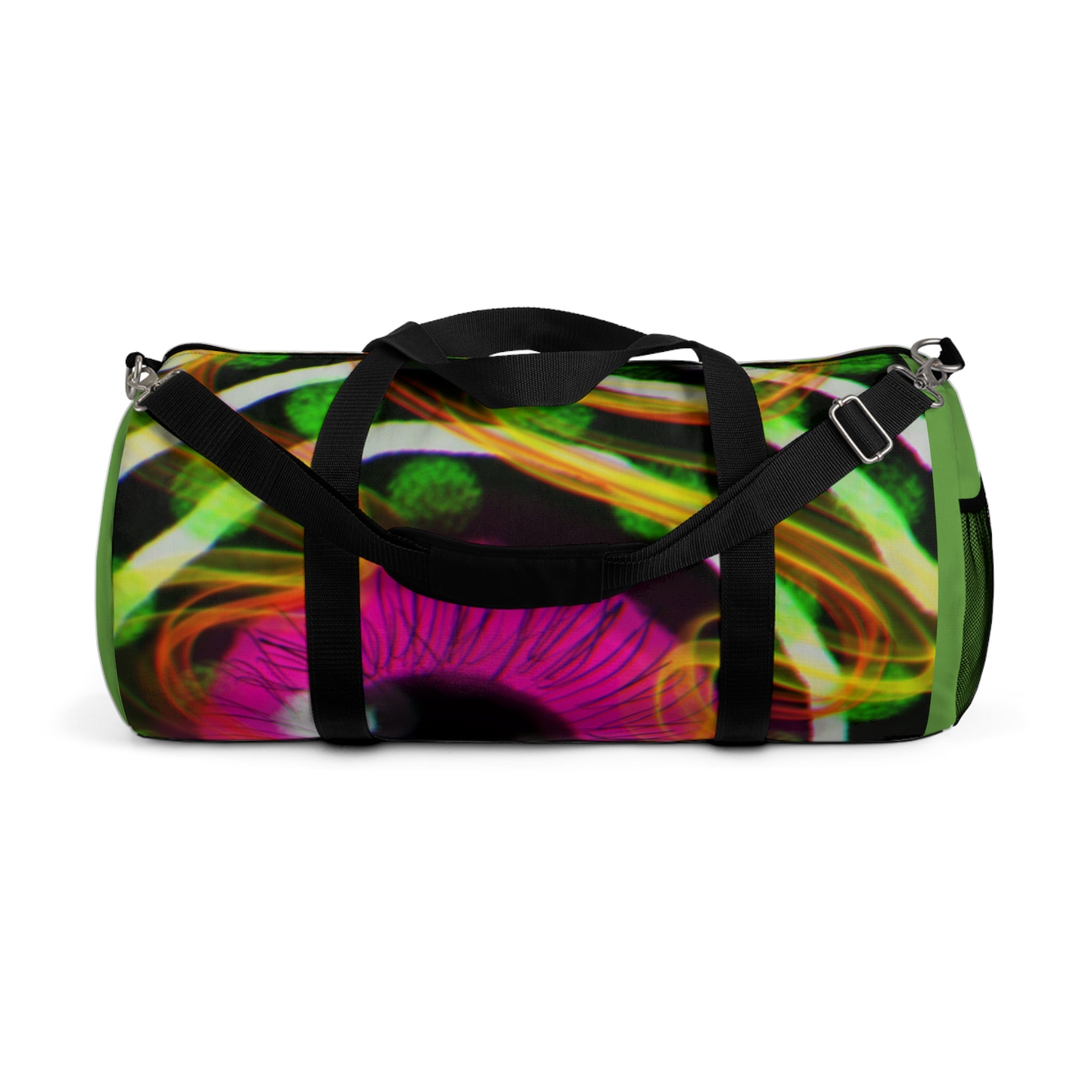 Vibrant Eye-Design Duffel Bag - Stylish Travel Companion, Gym Bag, Weekend Getaway, Multipurpose Tote, Eye-Catching Fitness Gear