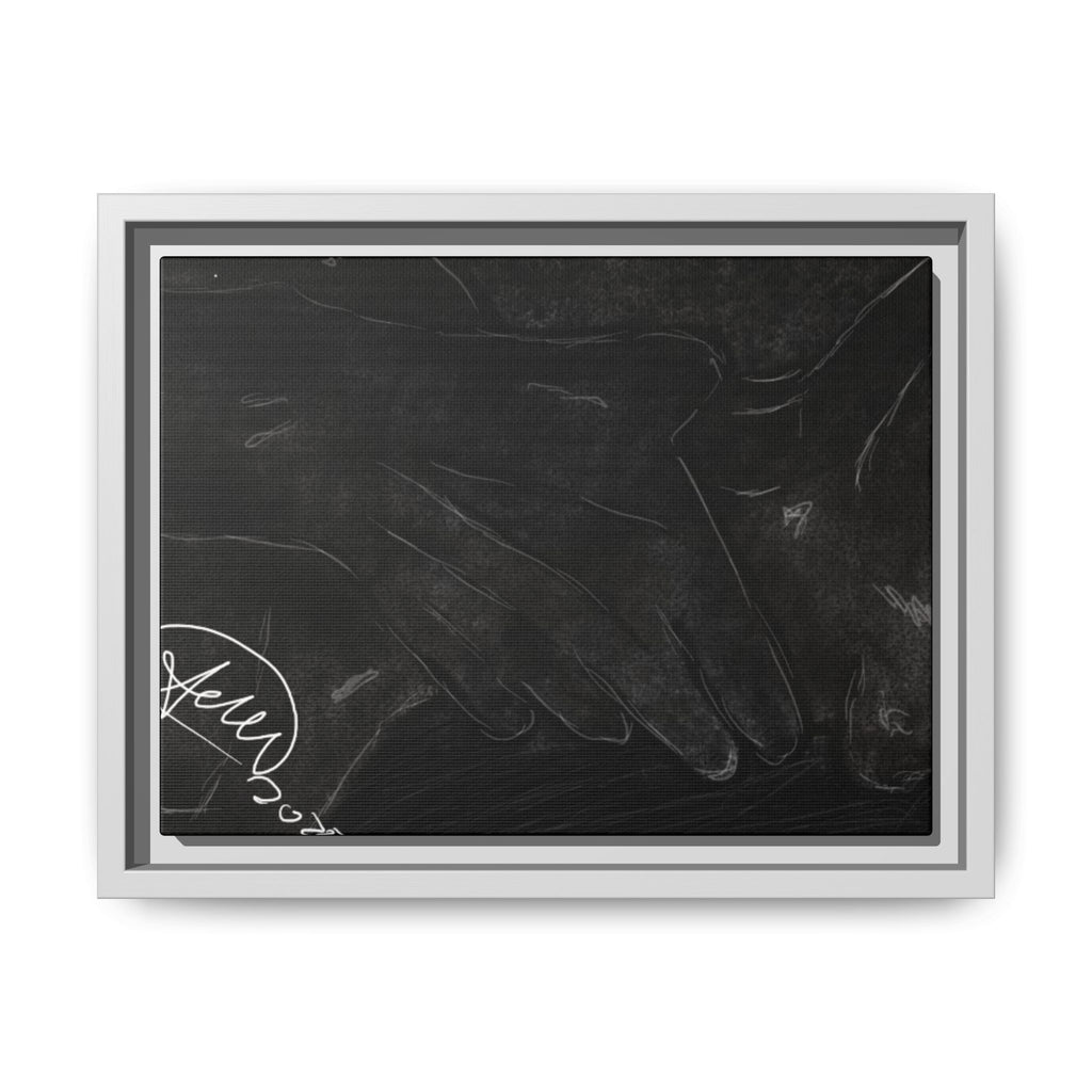 Framed Matte Canvas Artwork, Modern Home Decor, Unique Gift for Art Lovers, Wall Art for Living Room, Stylish Interior Design