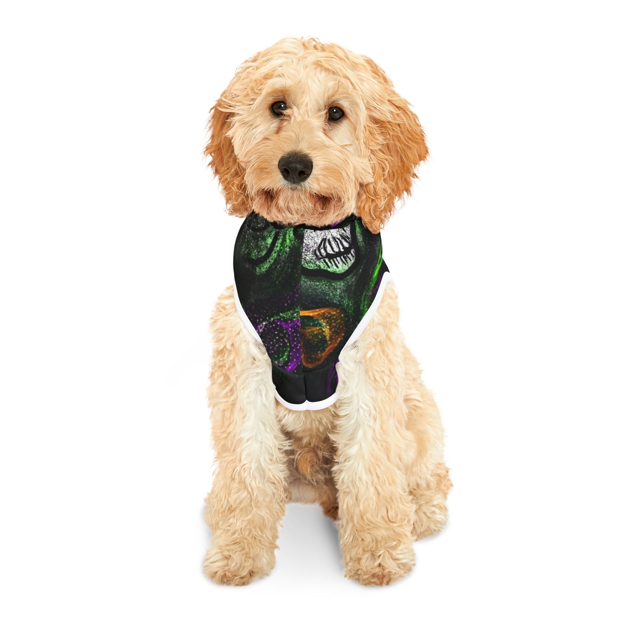 Pet Hoodie with Spooky Eyes Design | Cozy Dog Apparel, Halloween Costume, Stylish Pet Wear, Trendy Dog Outfit, Unique Pet Fashion