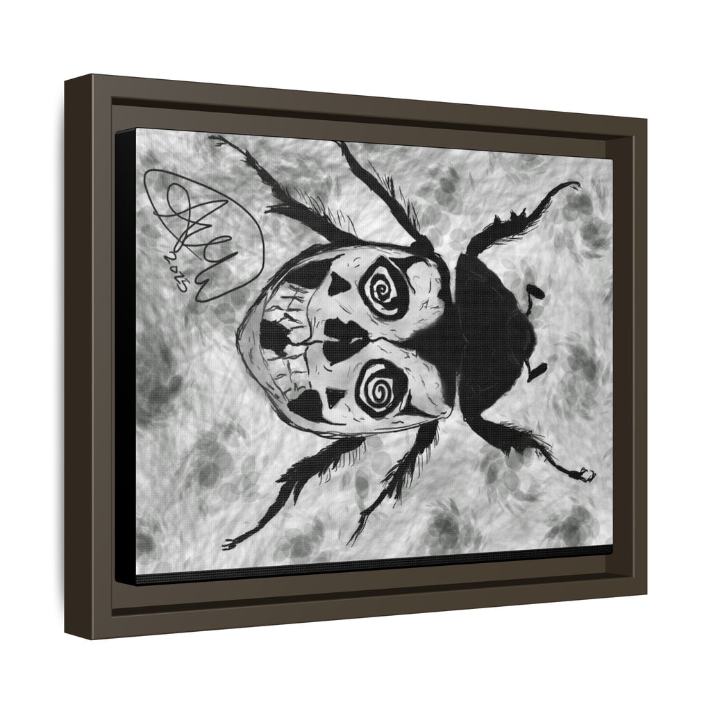 Unique Framed Art Print, Edgy Home Decor, Goth Wall Art, Modern Aesthetic, Gift for Art Lovers, Alternative Style Decoration