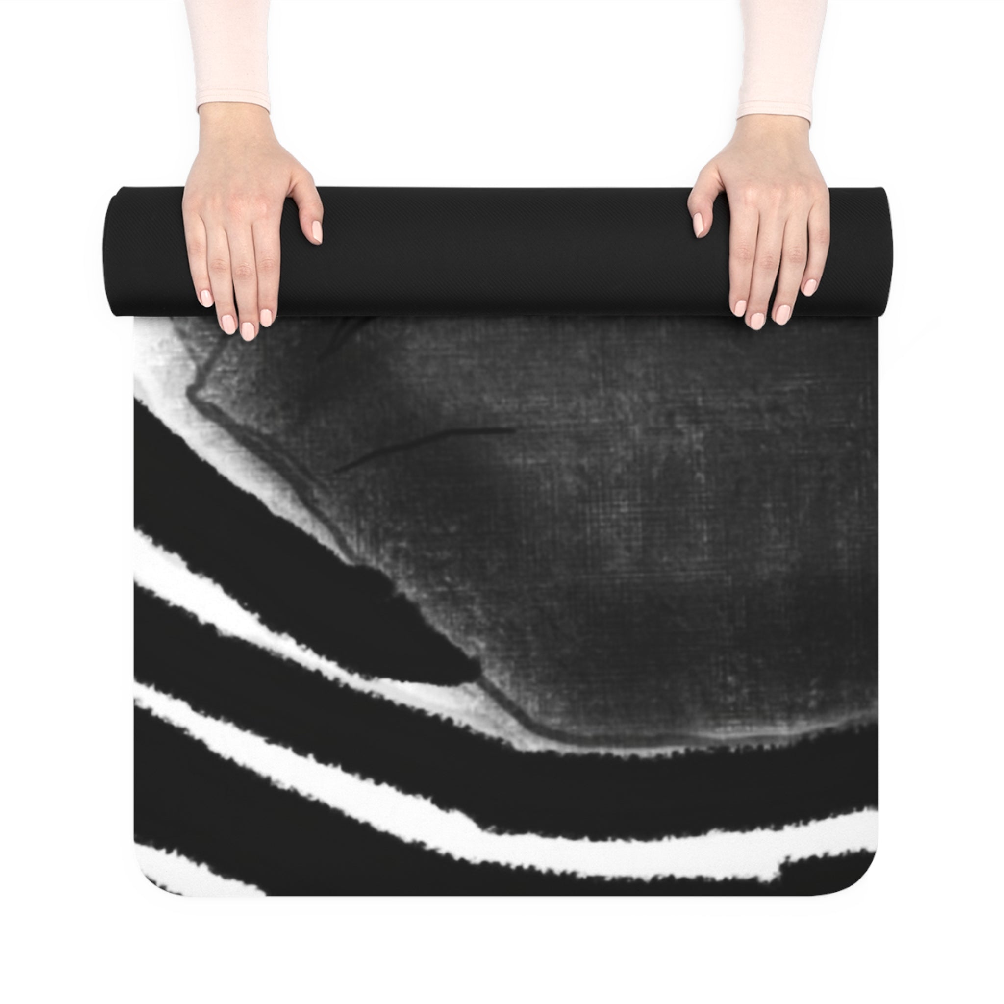 Frankenstein-Inspired Yoga Mat, Unique Exercise Mat, Gift for Yoga Lovers, Fitness Essential, Halloween Decor, Home Workout