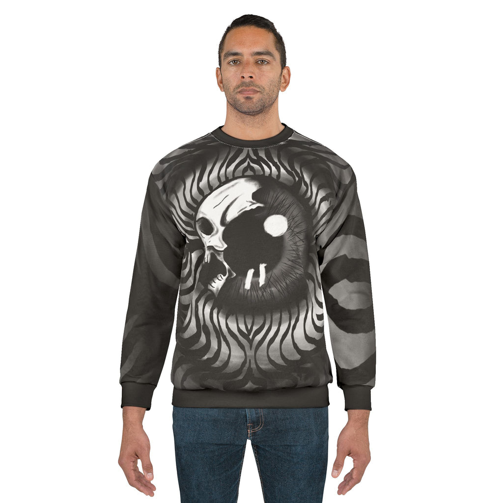 Eerie Eye Skull Unisex Sweatshirt, Gothic Fashion, Grunge Style, Perfect for Halloween, Alternative Apparel, Cozy Layering Piece, [...]