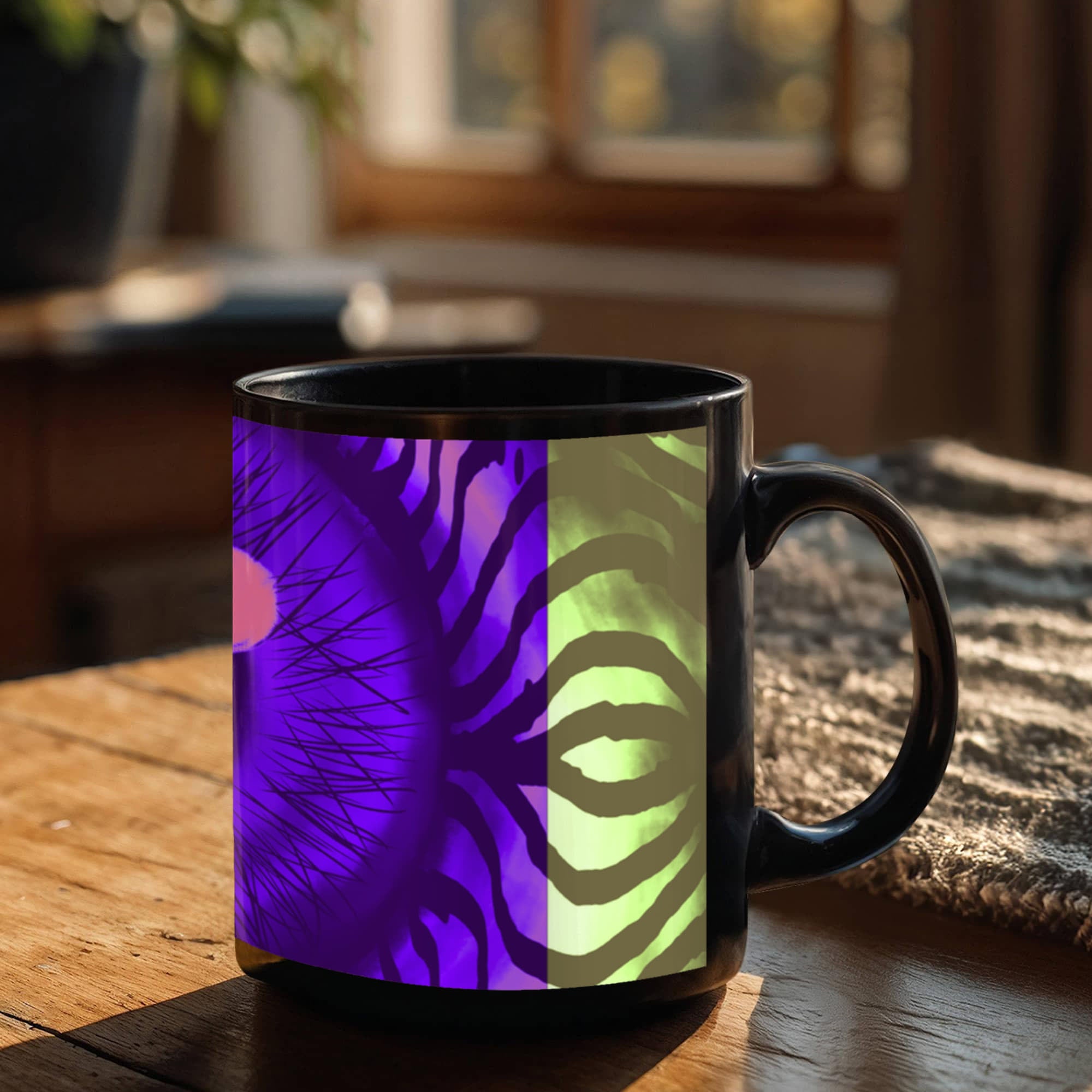 Multicolor Skeleton Key Mug