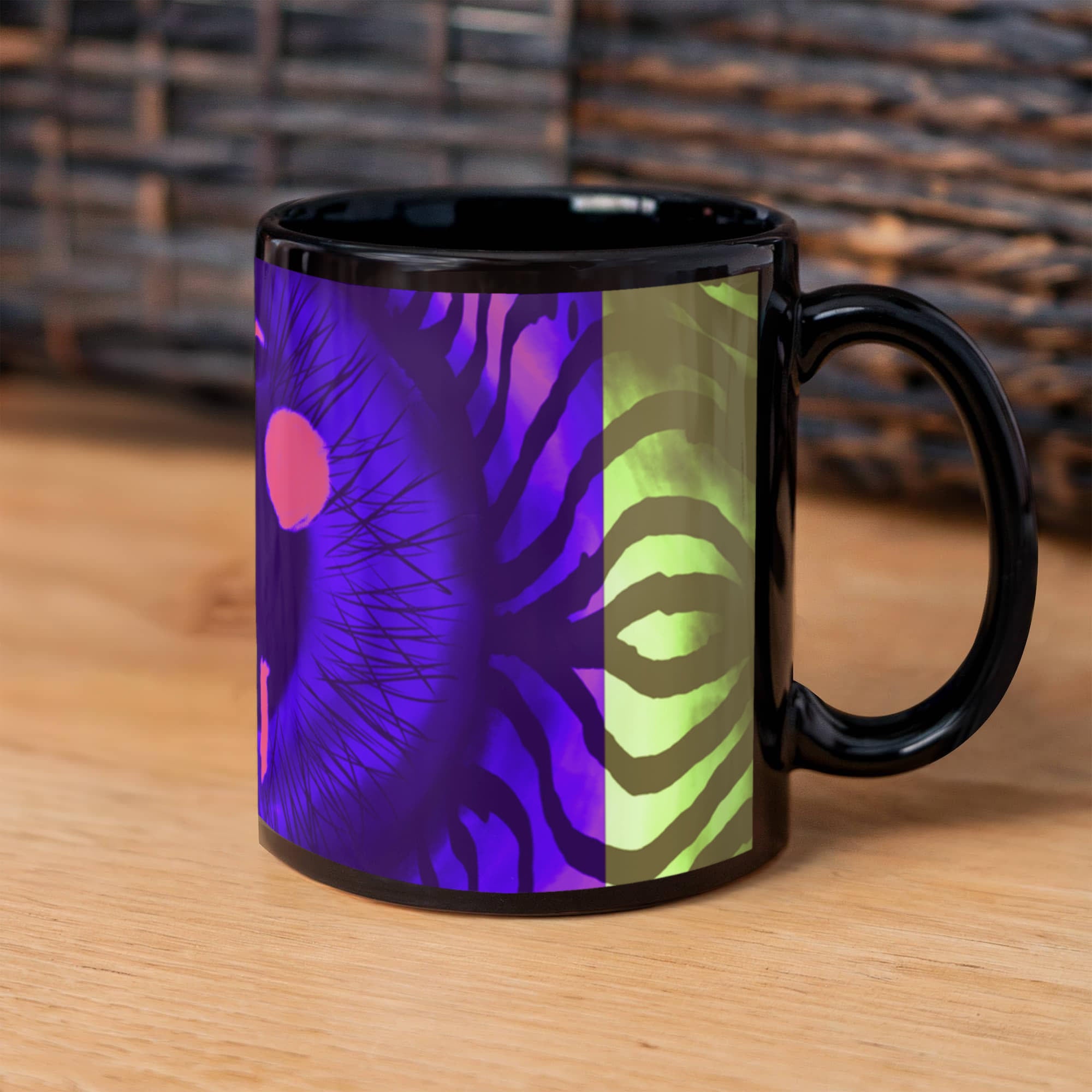 Multicolor Skeleton Key Mug