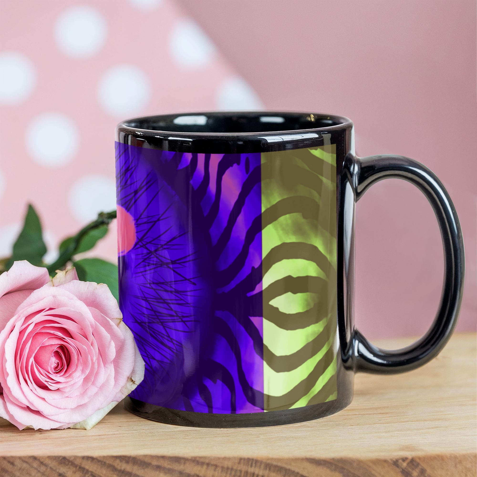 Multicolor Skeleton Key Mug