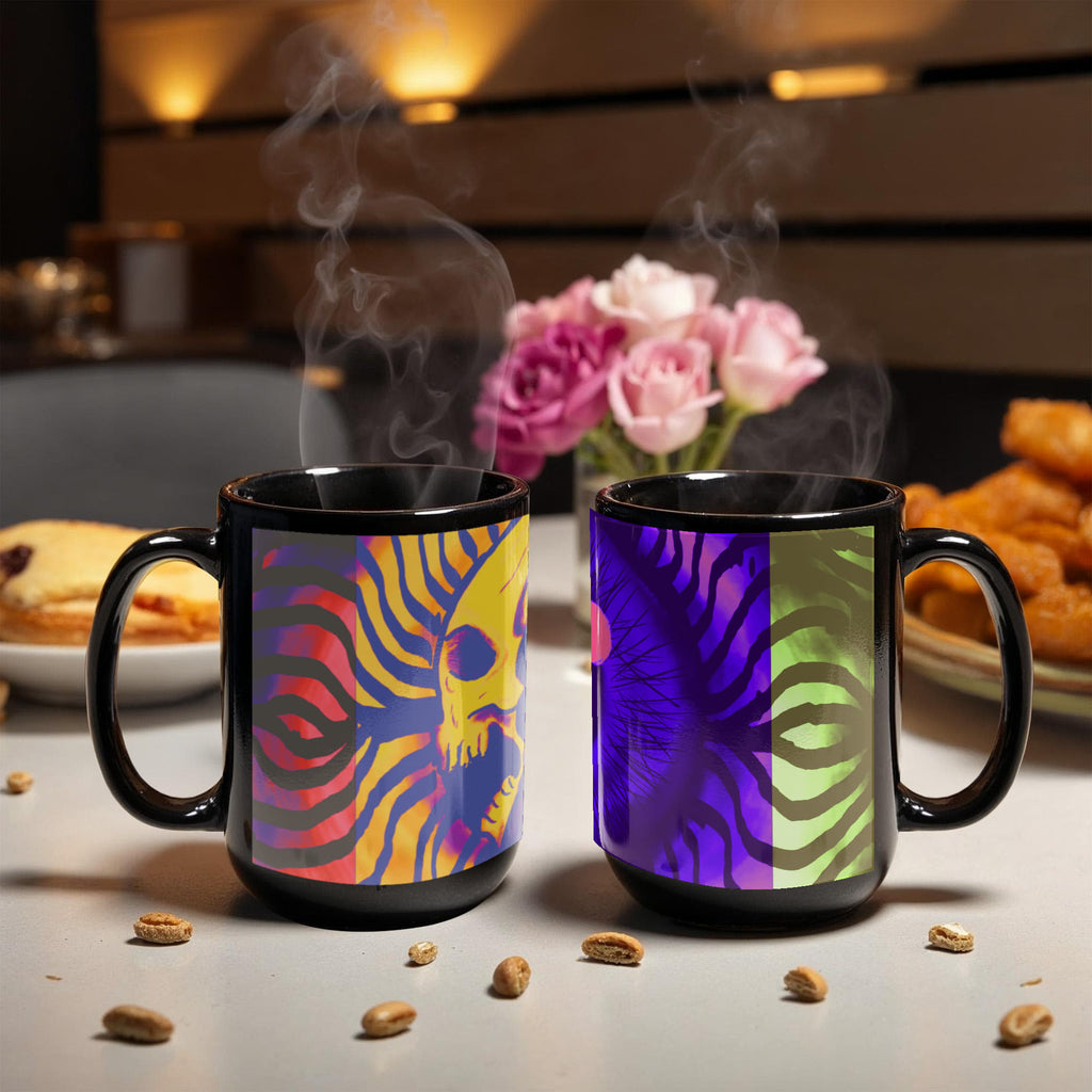 Multicolor Skeleton Key Mug